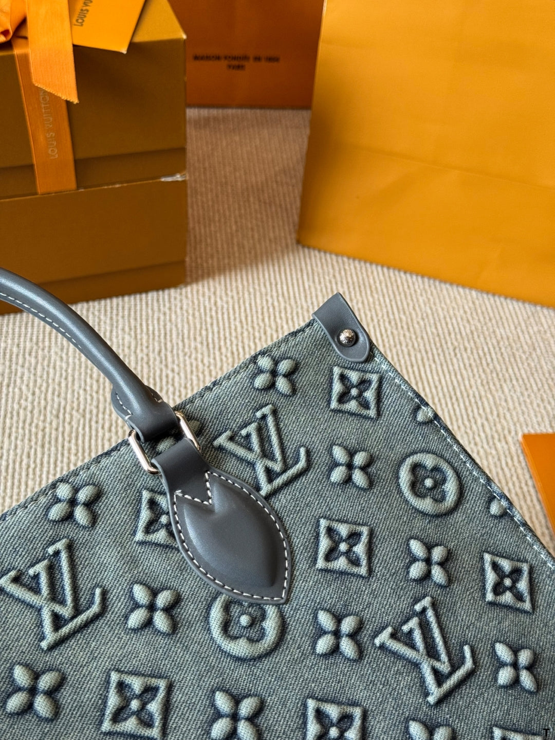 LV Denim Tote
