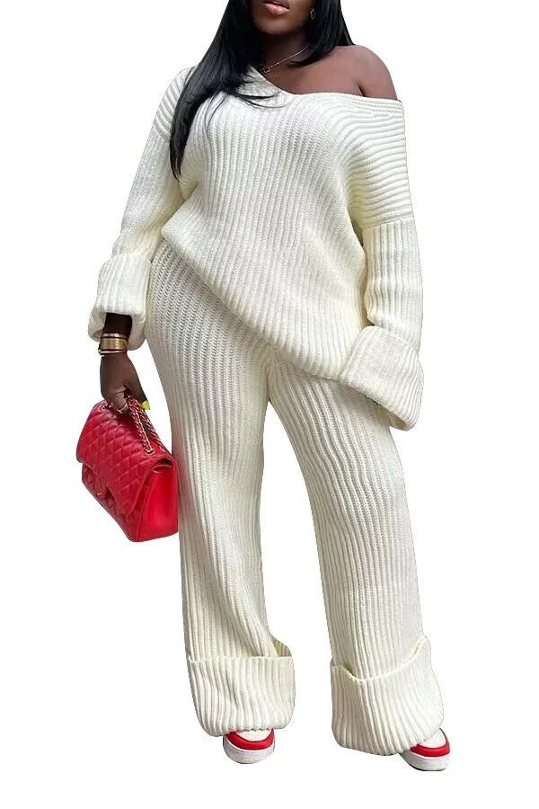We Outside Sweater Set