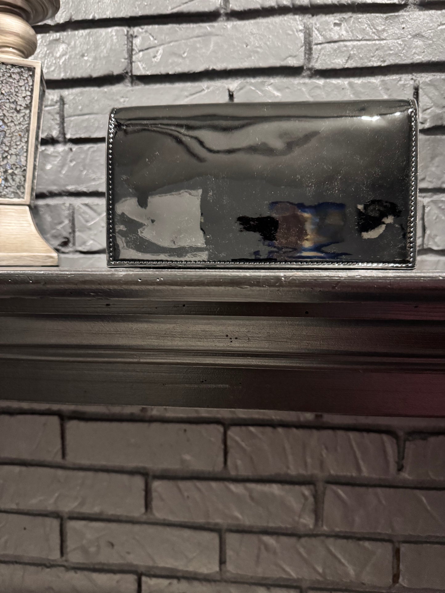CL Patent Leather Clutch