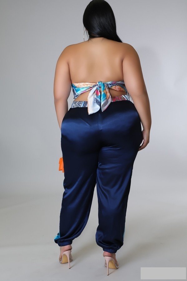 Satin Surprise Pants Set