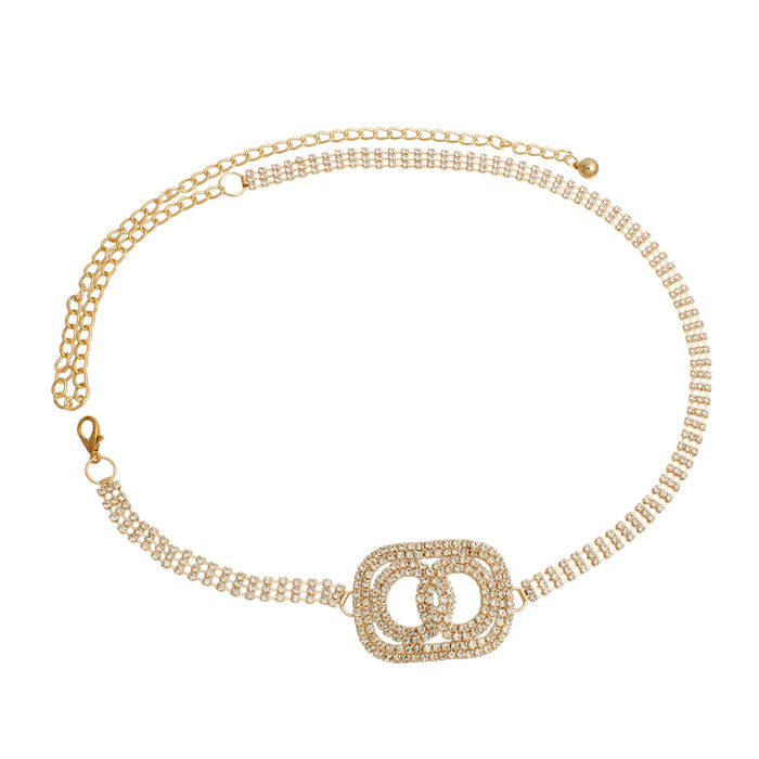 Embellished Chain Belt