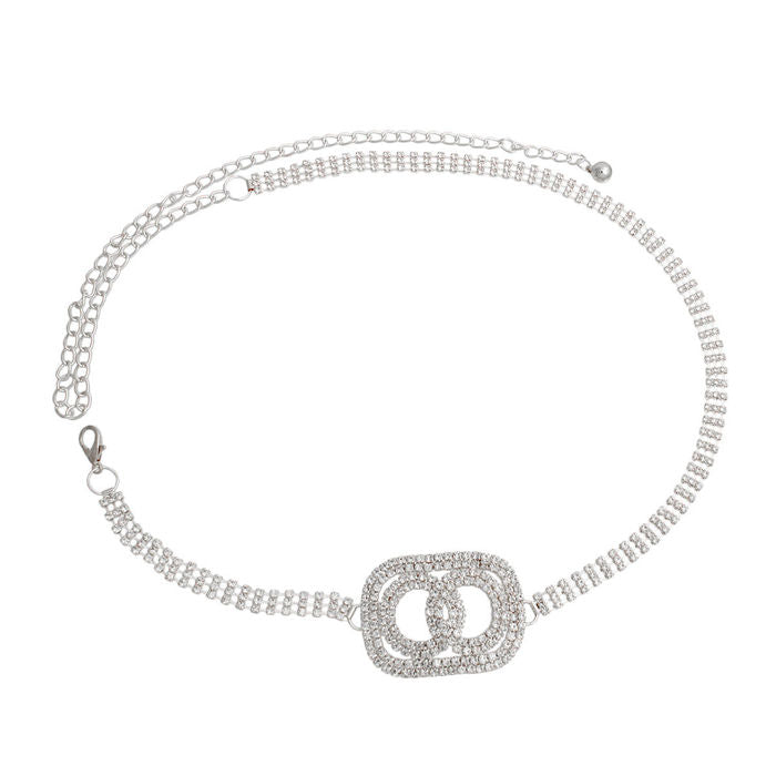 Embellished Chain Belt