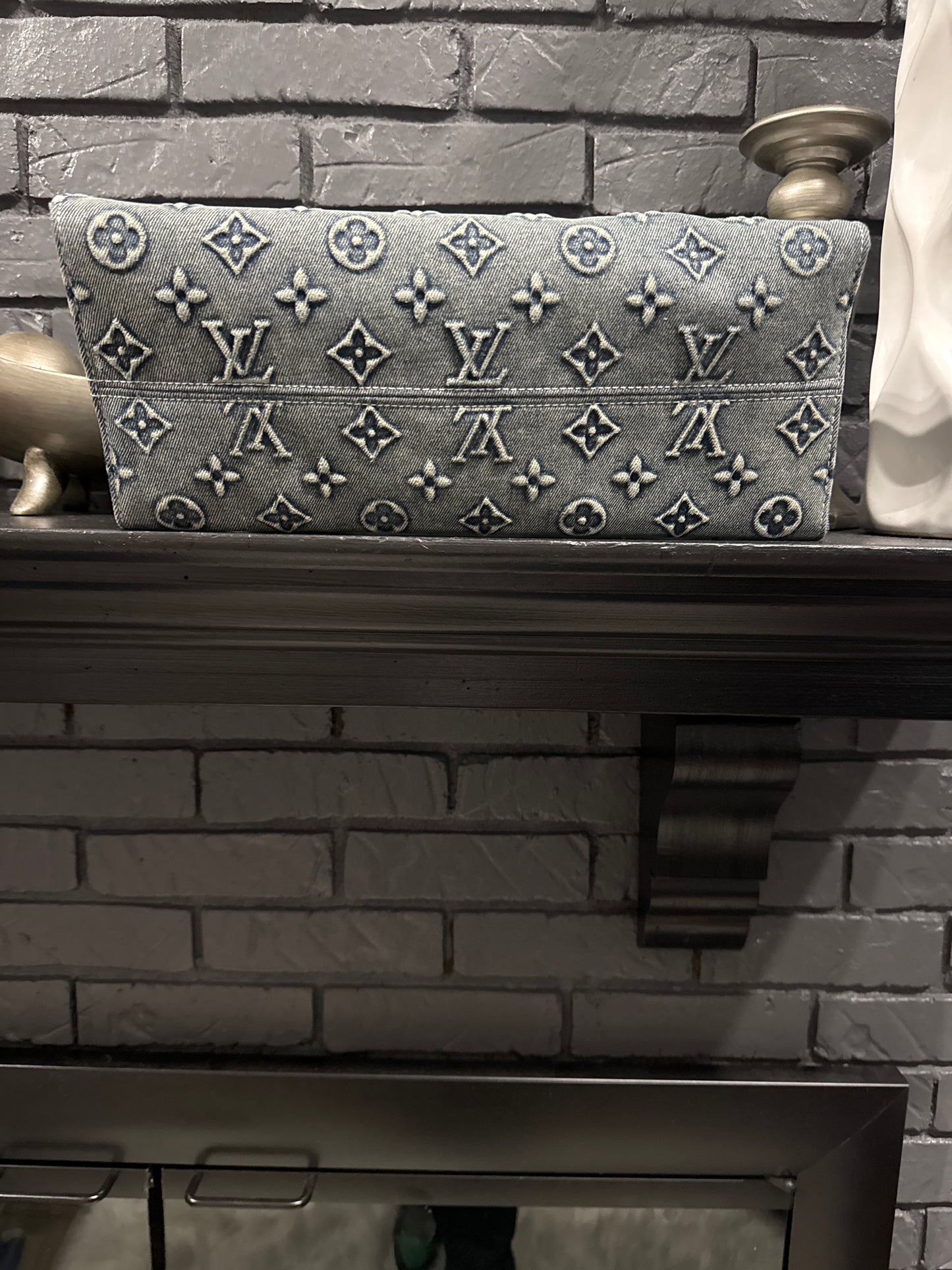 LV Denim Tote