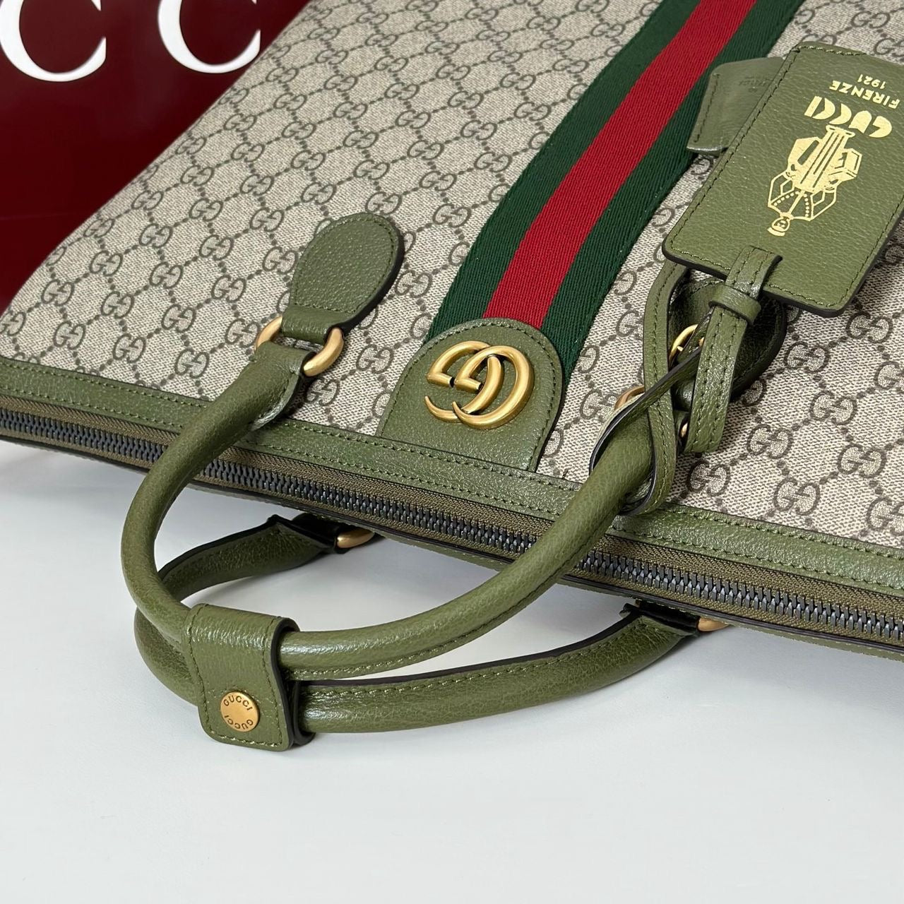 Gucc-Savoy Medium Duffle/Luggage