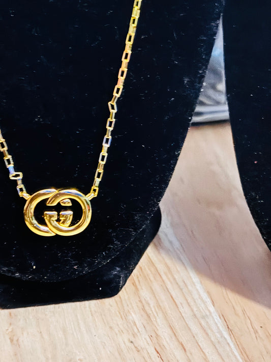 Double G Chain Necklace