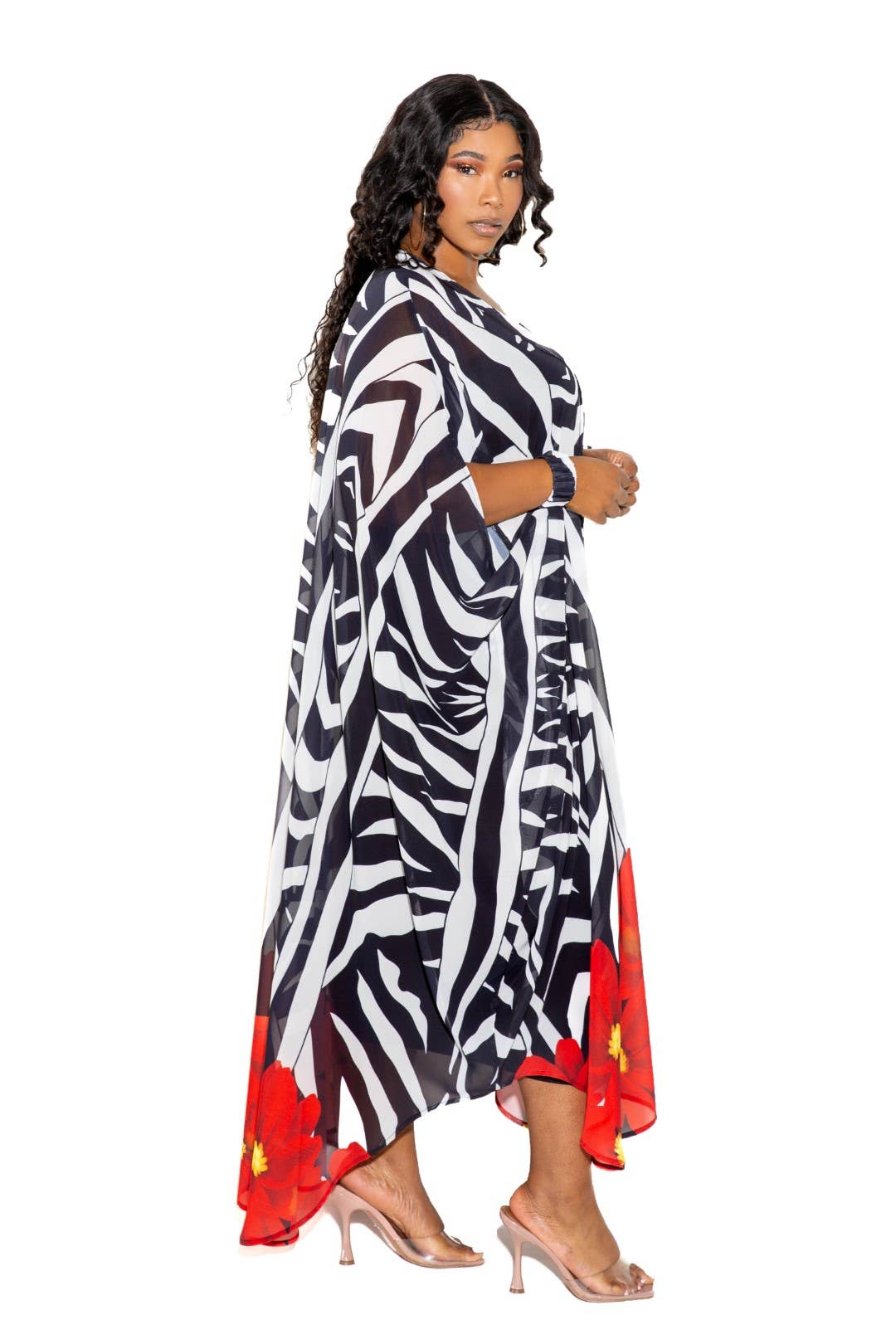 Animal Print Robe