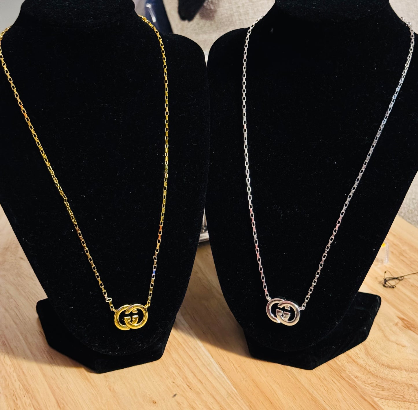 Double G Chain Necklace