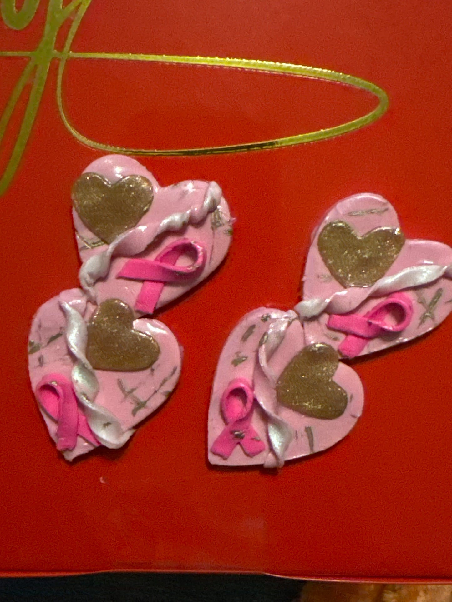 Breast Cancer Earrings