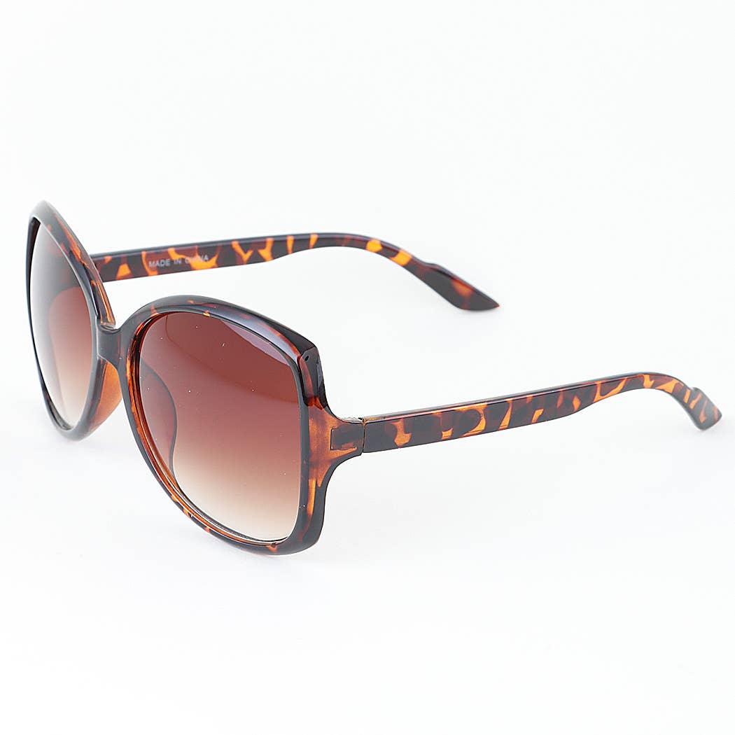Oversized Gradient Butterfly Sunglasses