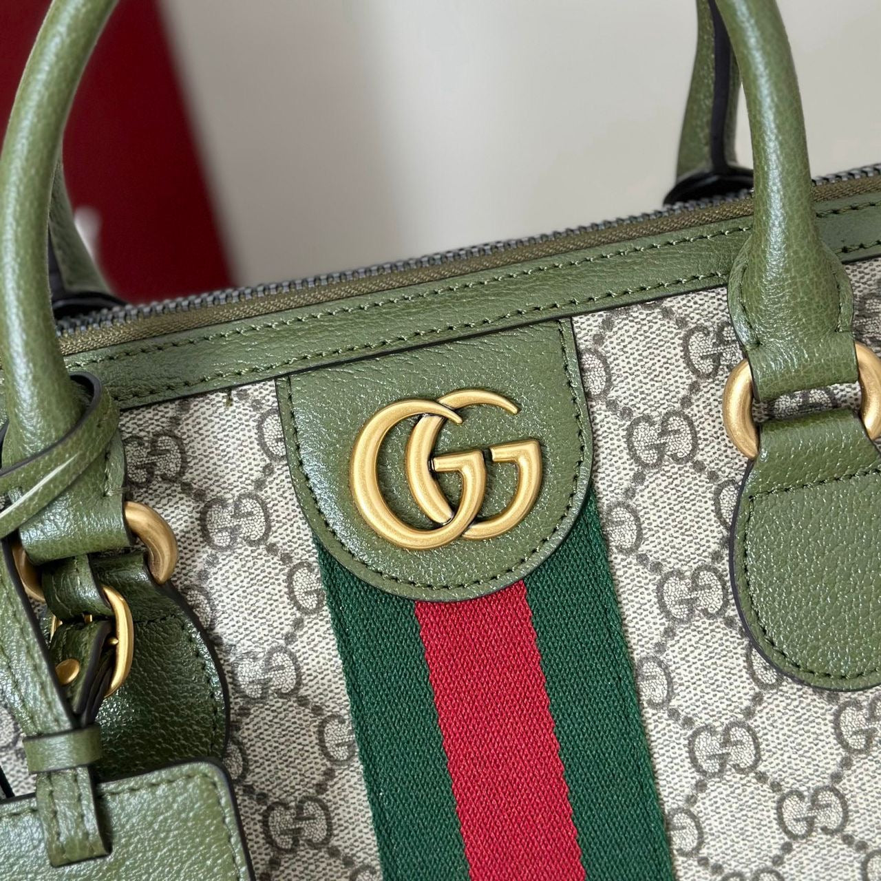 Gucc-Savoy Medium Duffle/Luggage
