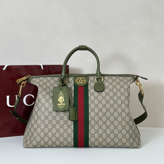 Gucc-Savoy Medium Duffle/Luggage