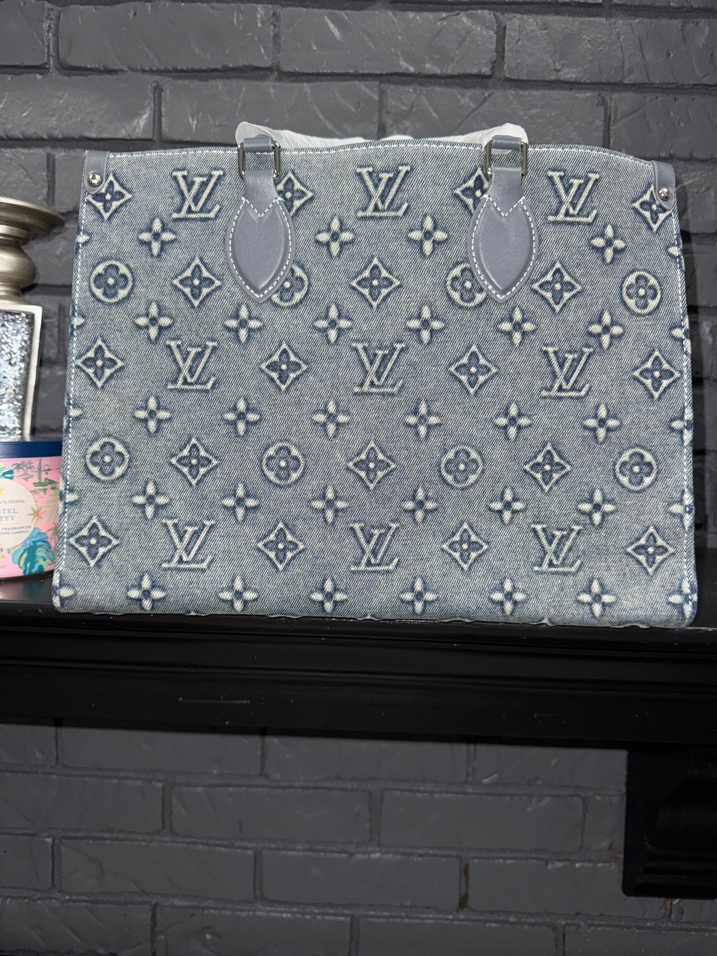 LV Denim Tote