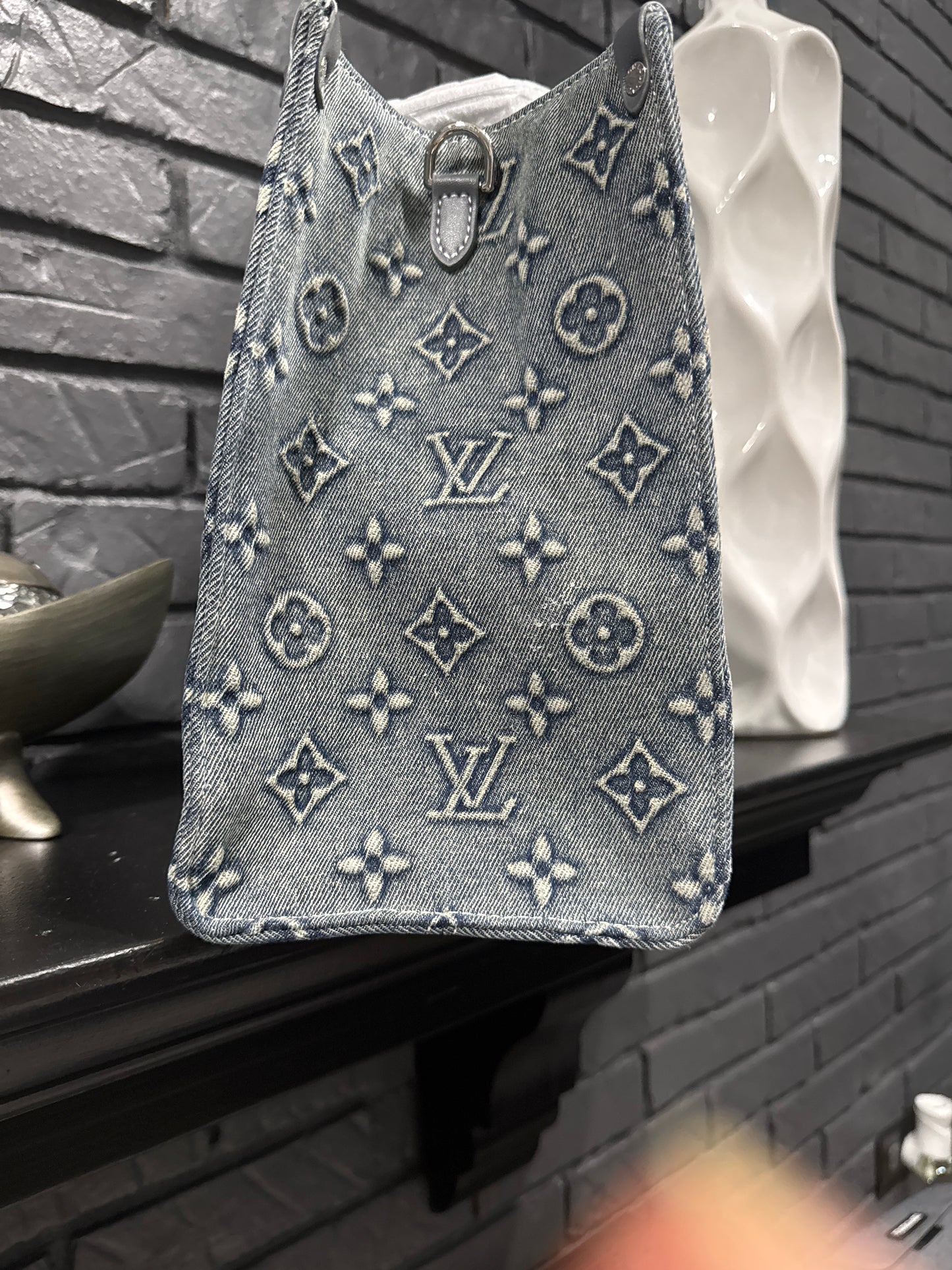 LV Denim Tote