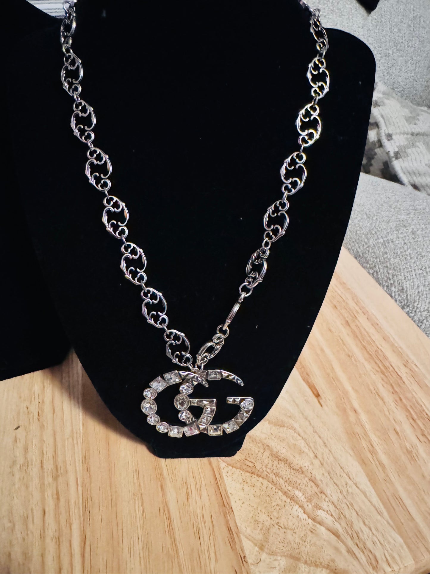 G-Diamond Rhinestone Necklace