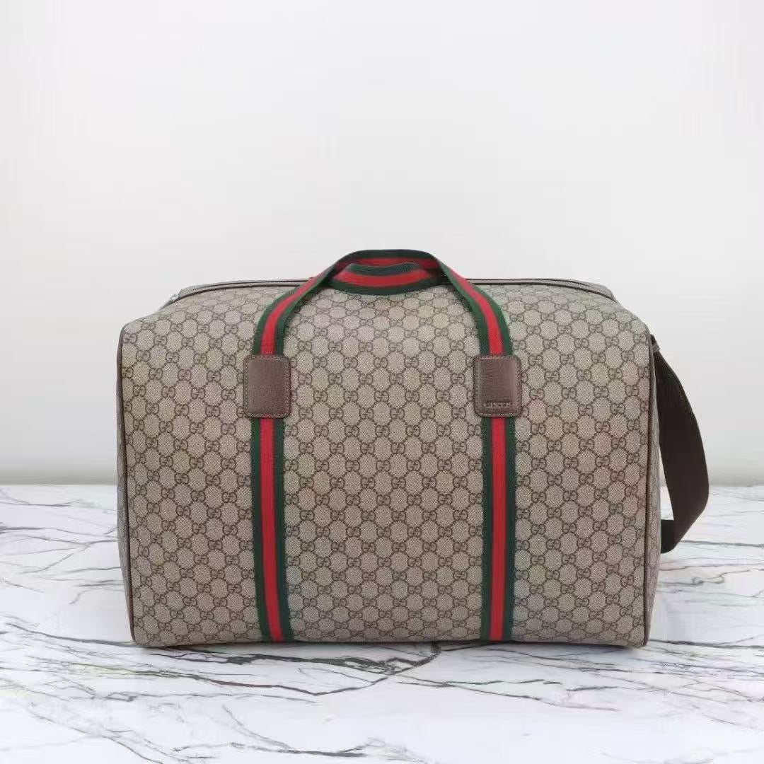 Gucc-Supreme Large Travel Bag