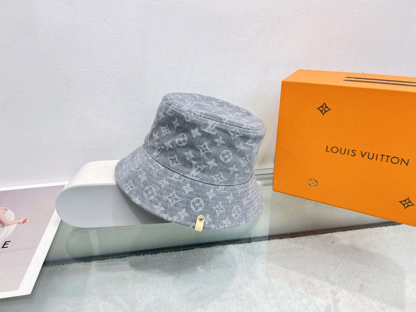 LV Denim Bucket Hat