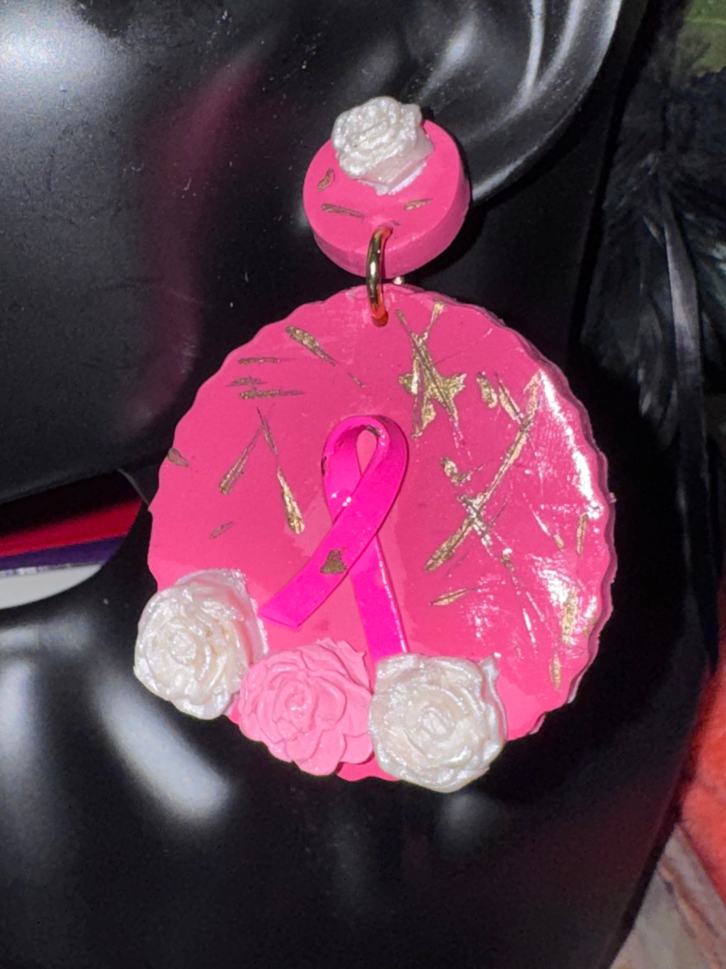 Breast Cancer Earrings