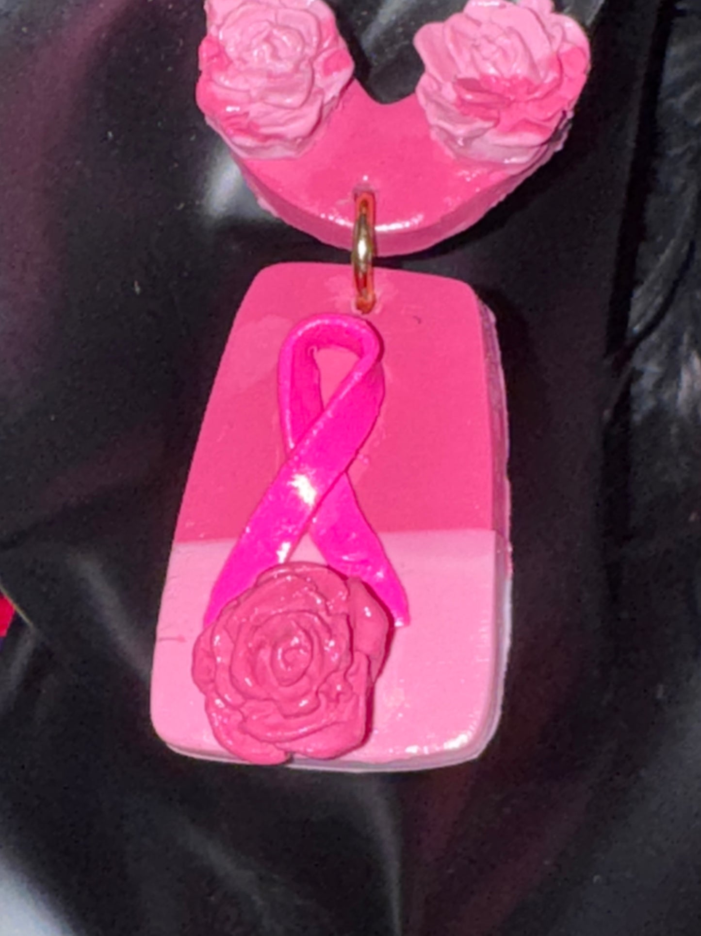 Breast Cancer Earrings