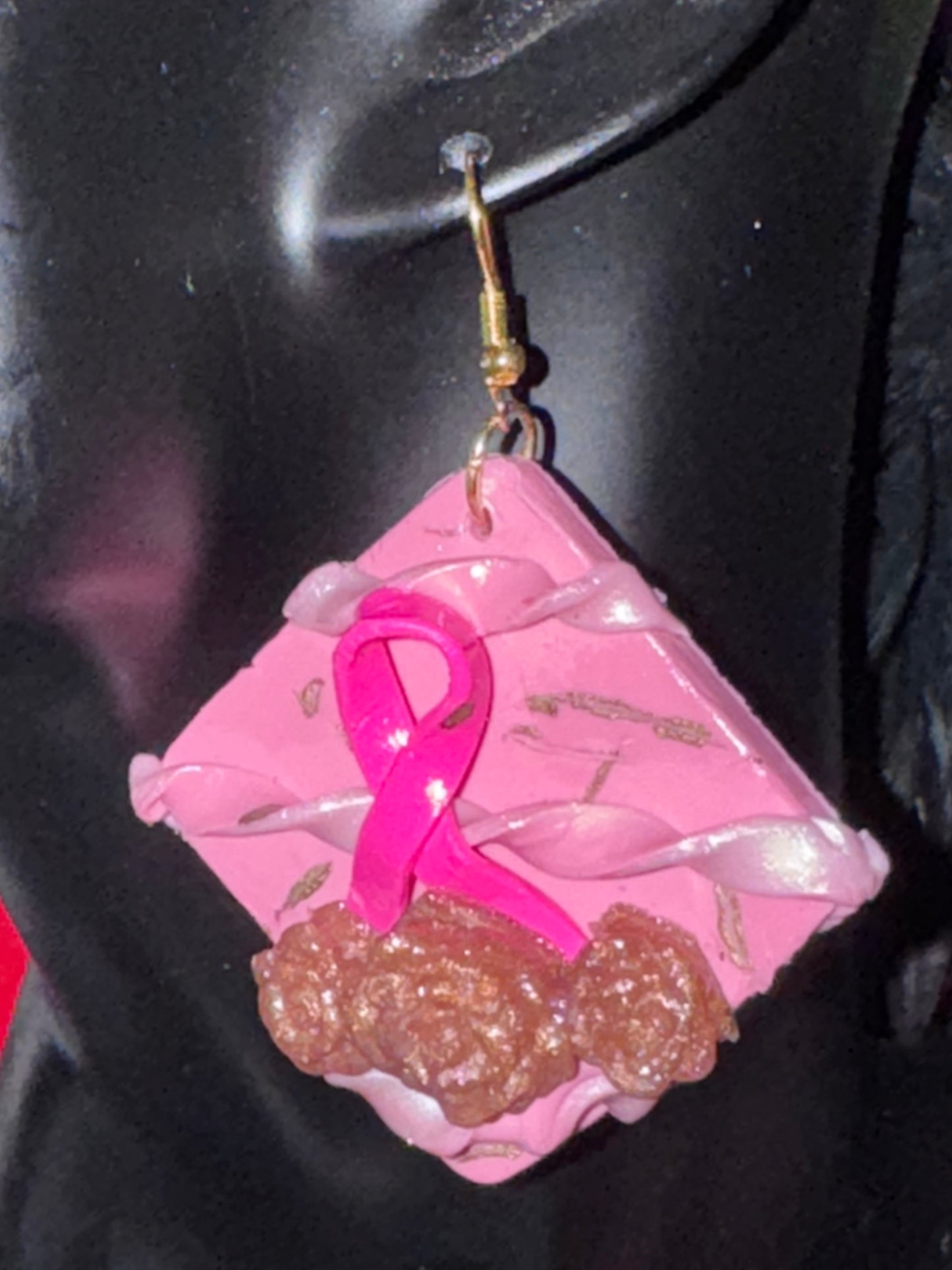 Breast Cancer Earrings