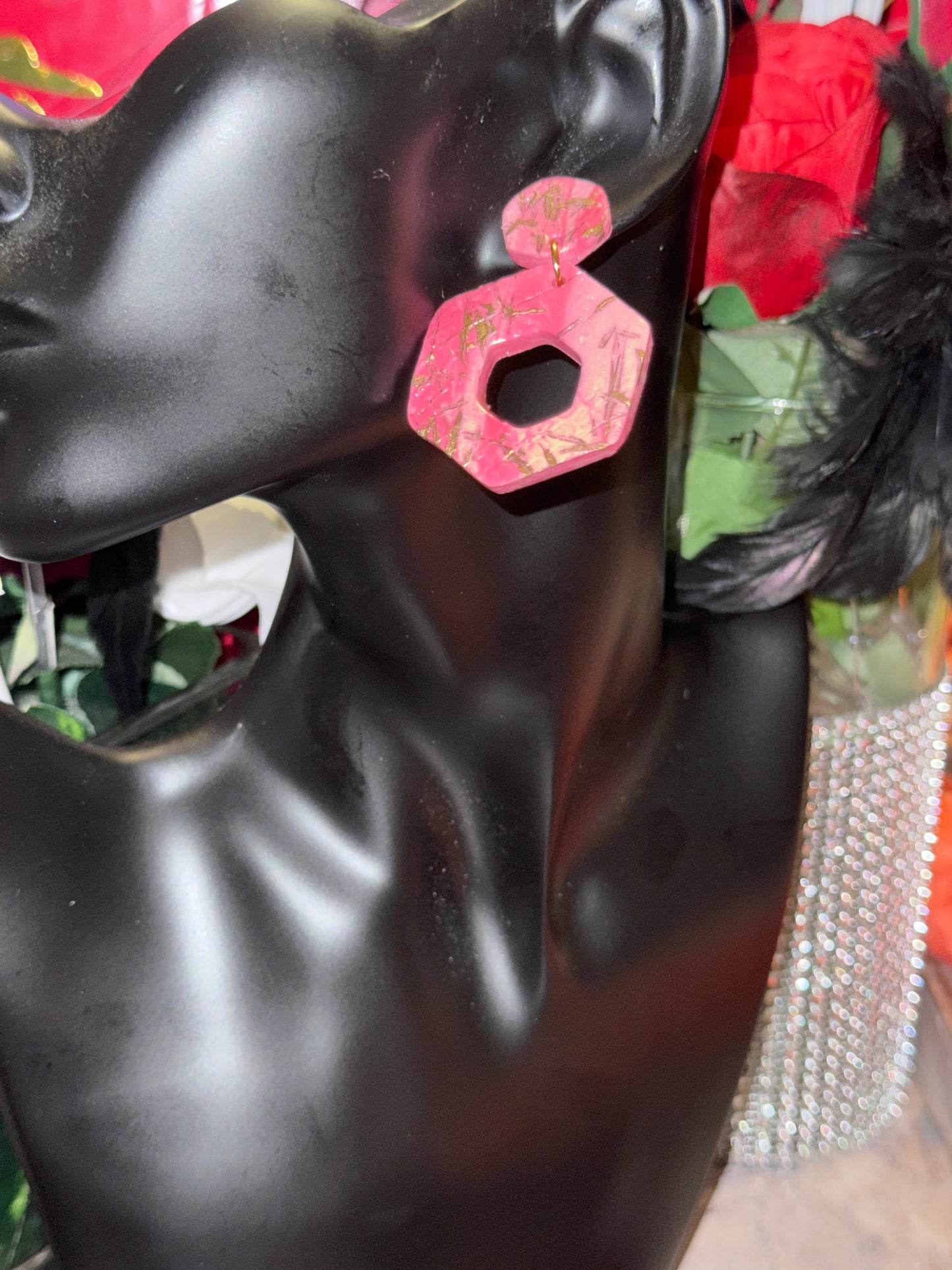 Breast Cancer Earrings