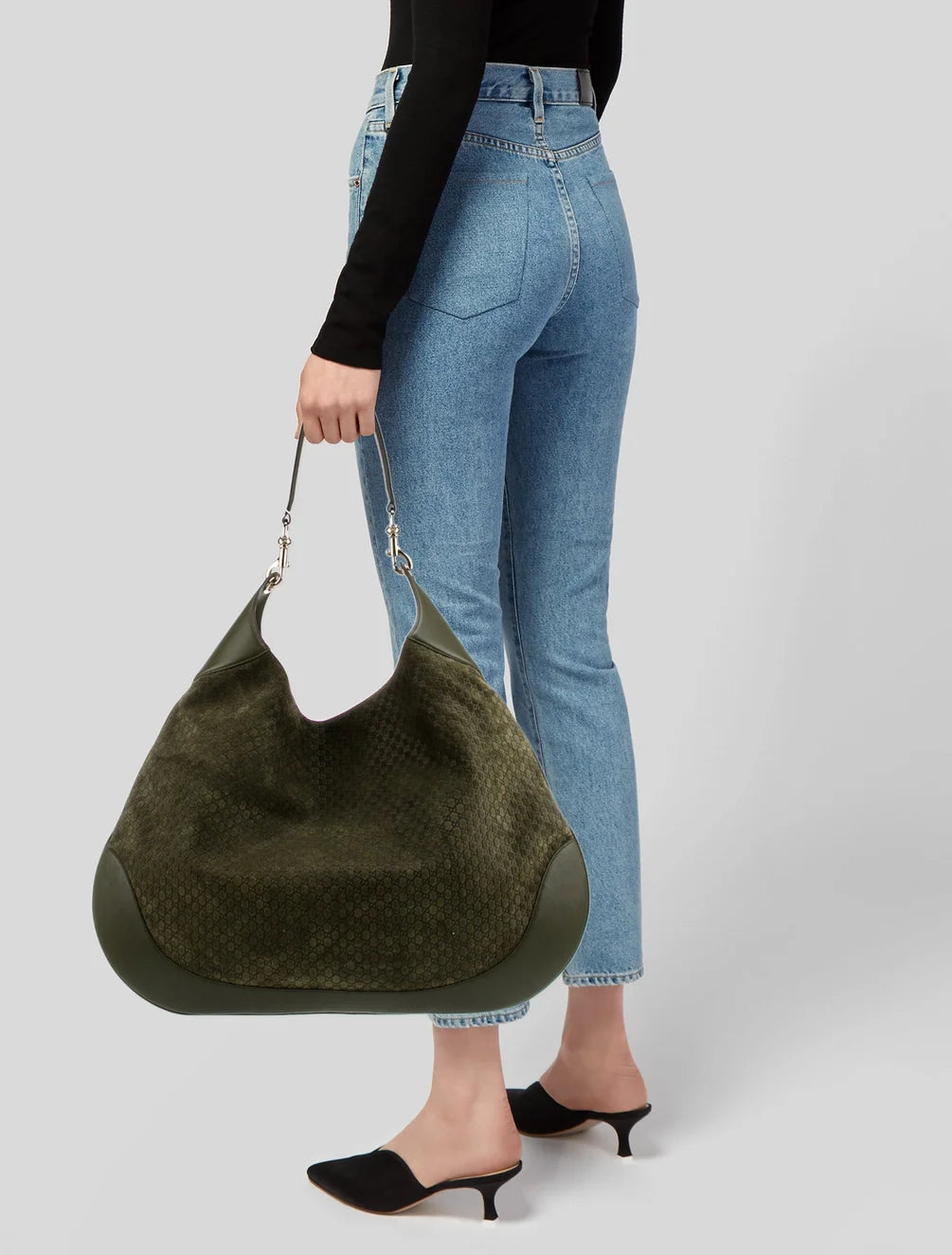 GG B Large Suede Bag