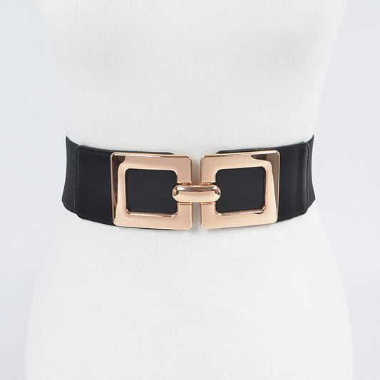 Belt - Stretch Buckle Gold