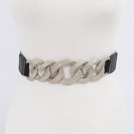 Belt - Chain Buckle Silver