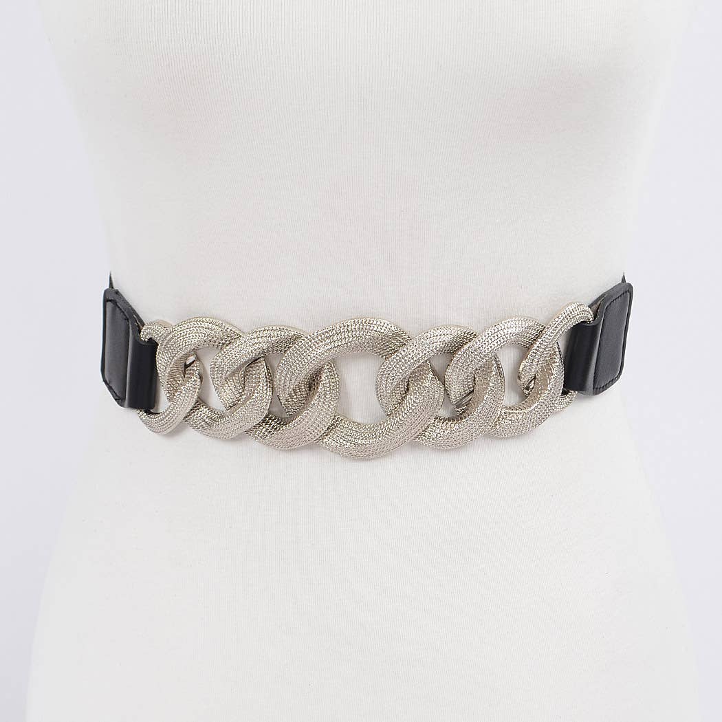 Belt - Chain Buckle Silver